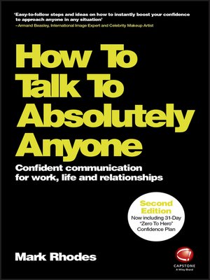 cover image of How to Talk to Absolutely Anyone